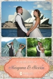 Green-screen Layout at Maryana & Steven's Wedding