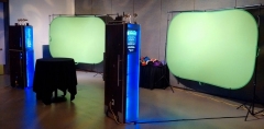 Green-screen at Chartered Professional Accountants Graduation Double Booth