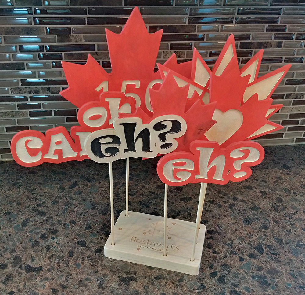Canada Day Props & Base