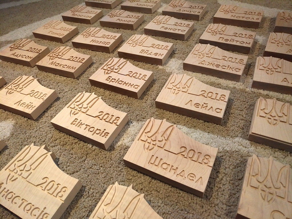 Grade 6 Farewell Carvings