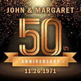 John & Margaret’s 50th Anniversary