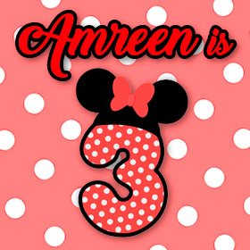 Amreen is 3