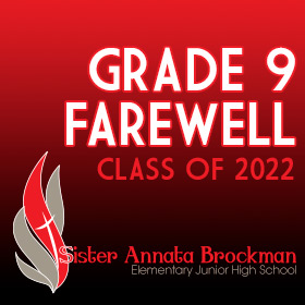 Sister Annata Brockman 2022 Grade 9 Farewell