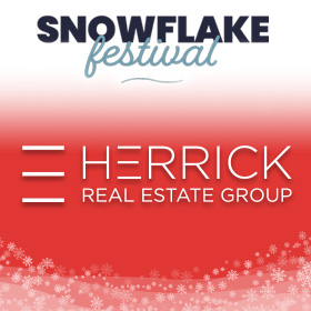 2022 Snowflake Festival – photo booth sponsored by Herrick Real Estate Group
