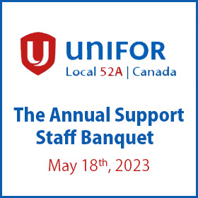 Unifor 52A 2023 Support Staff Banquet