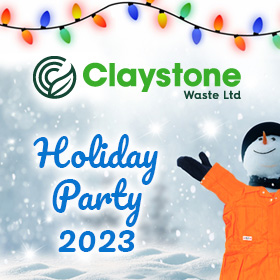 Claystone Waste Holiday Party 2023