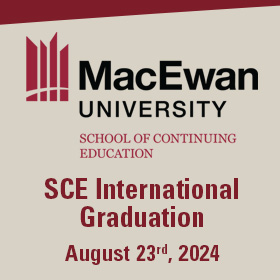 MacEwan School of Continuing Education – International Graduation – August 2024